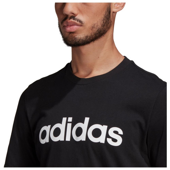 Adidas Ανδρική κοντομάνικη μπλούζα Essentials Embroidered Linear logo tee Adidas Ανδρική κοντομάνικη μπλούζα Essentials Embroidered Linear logo tee